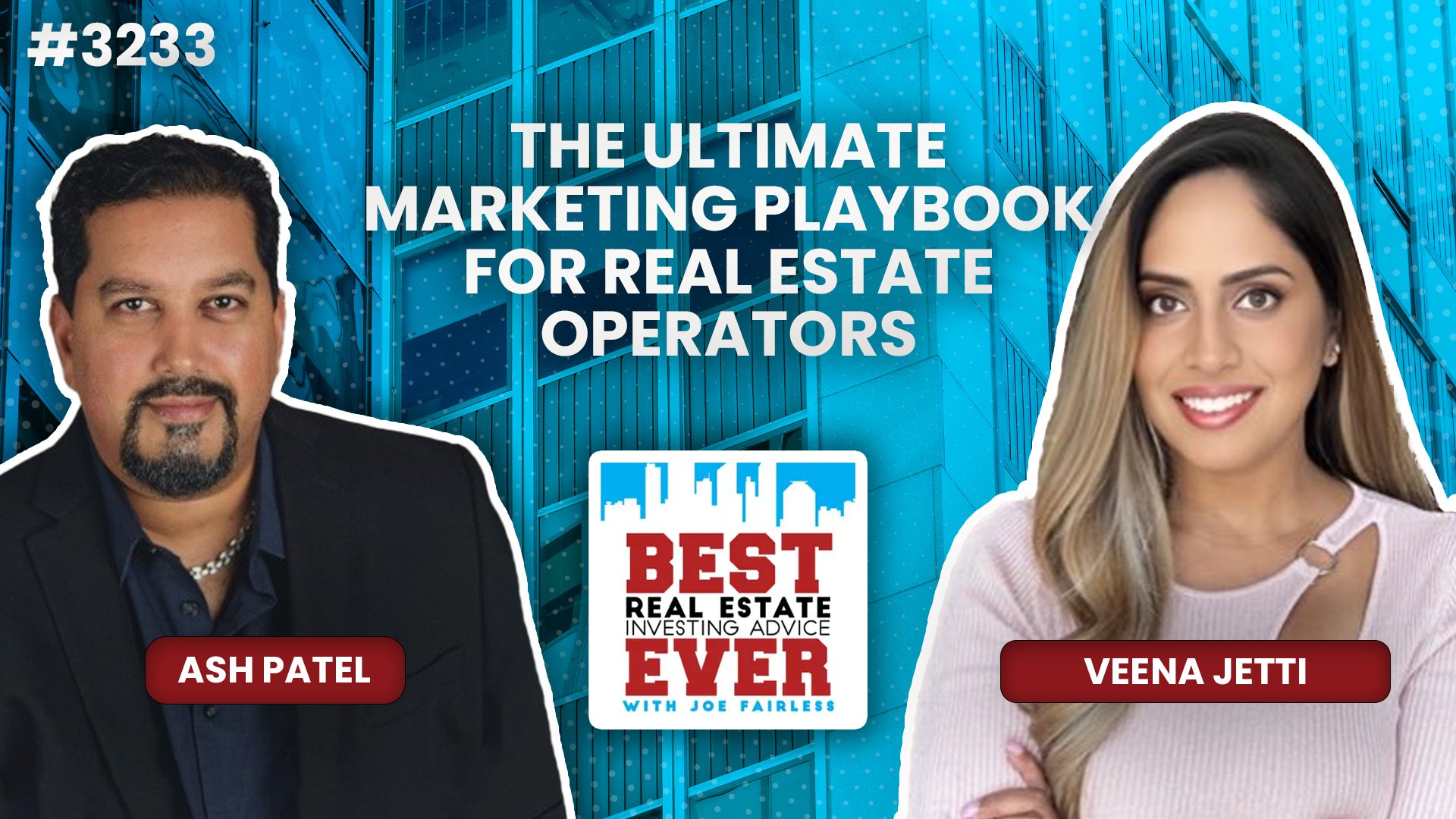 JF3233: The Ultimate Marketing Playbook for Real Estate Operators ft. Veena Jetti