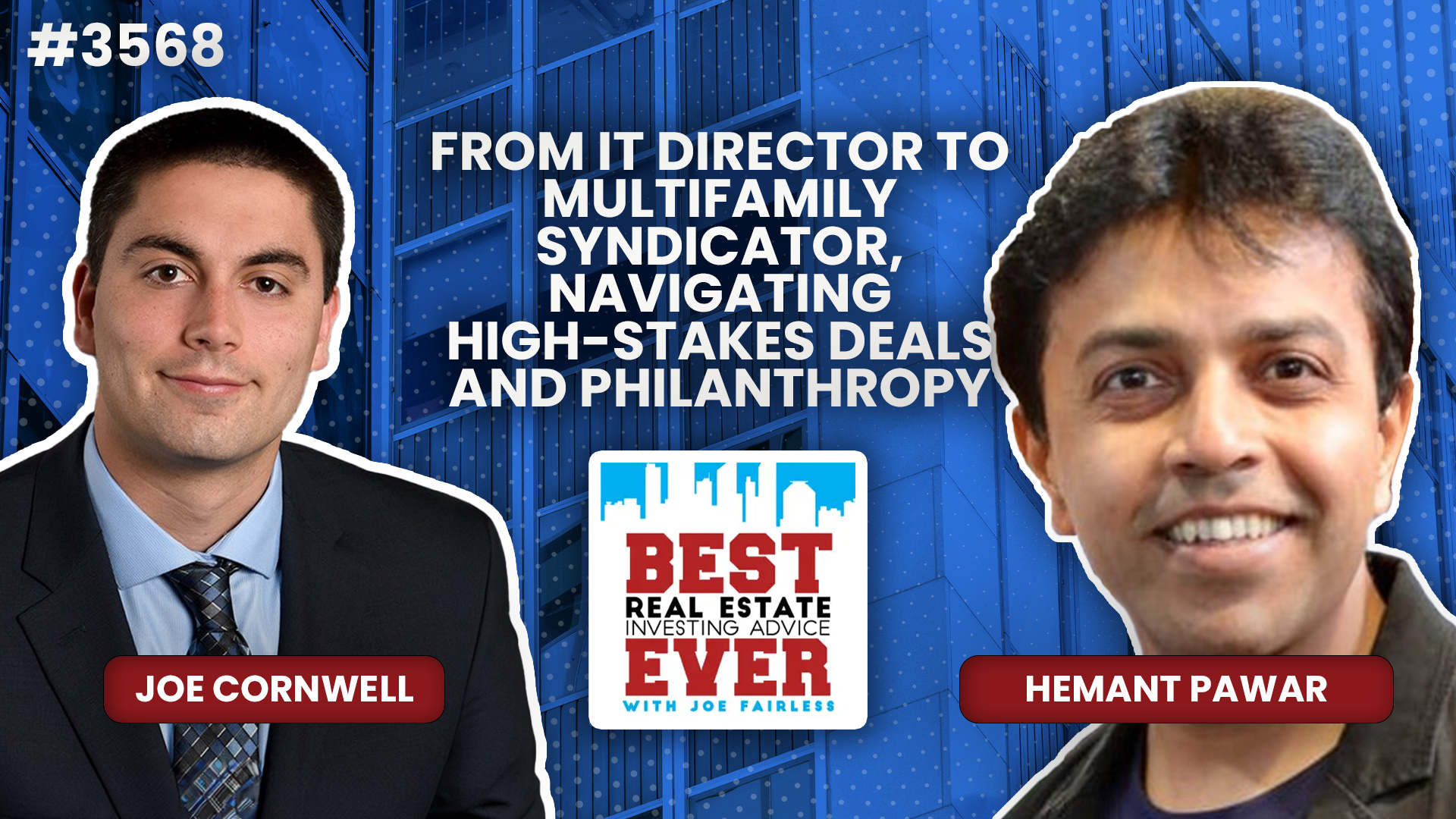 JF3568: From IT Director to Multifamily Syndicator, Navigating High-Stakes Deals and Philanthropy ft. Hemant Pawar