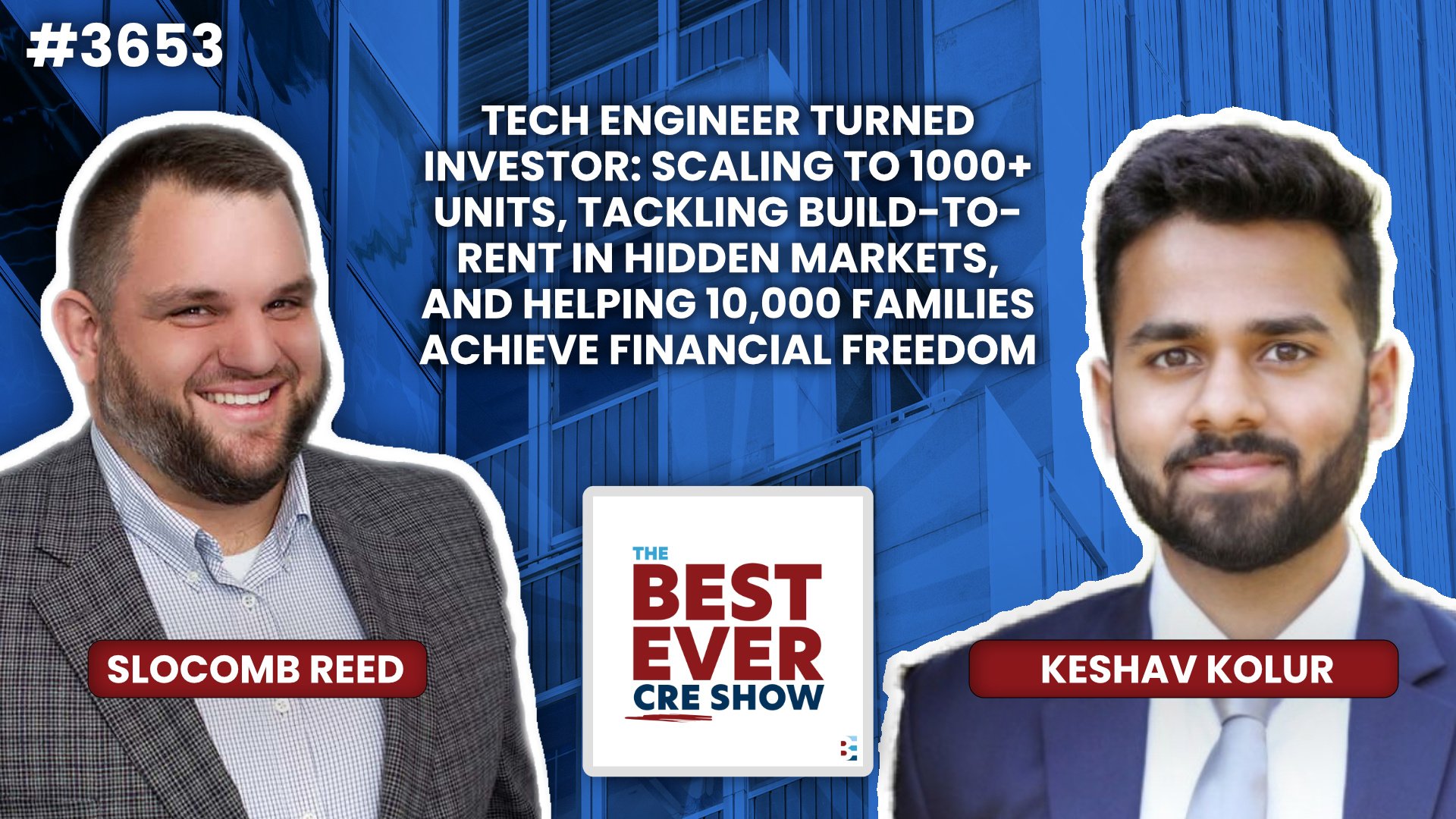 JF3653: Tech Engineer Turned Investor: Scaling to 1000+ Units, Tackling Build-to-Rent in Hidden Markets, and Helping 10,000 Families Achieve Financial Freedom ft. Keshav Kolur