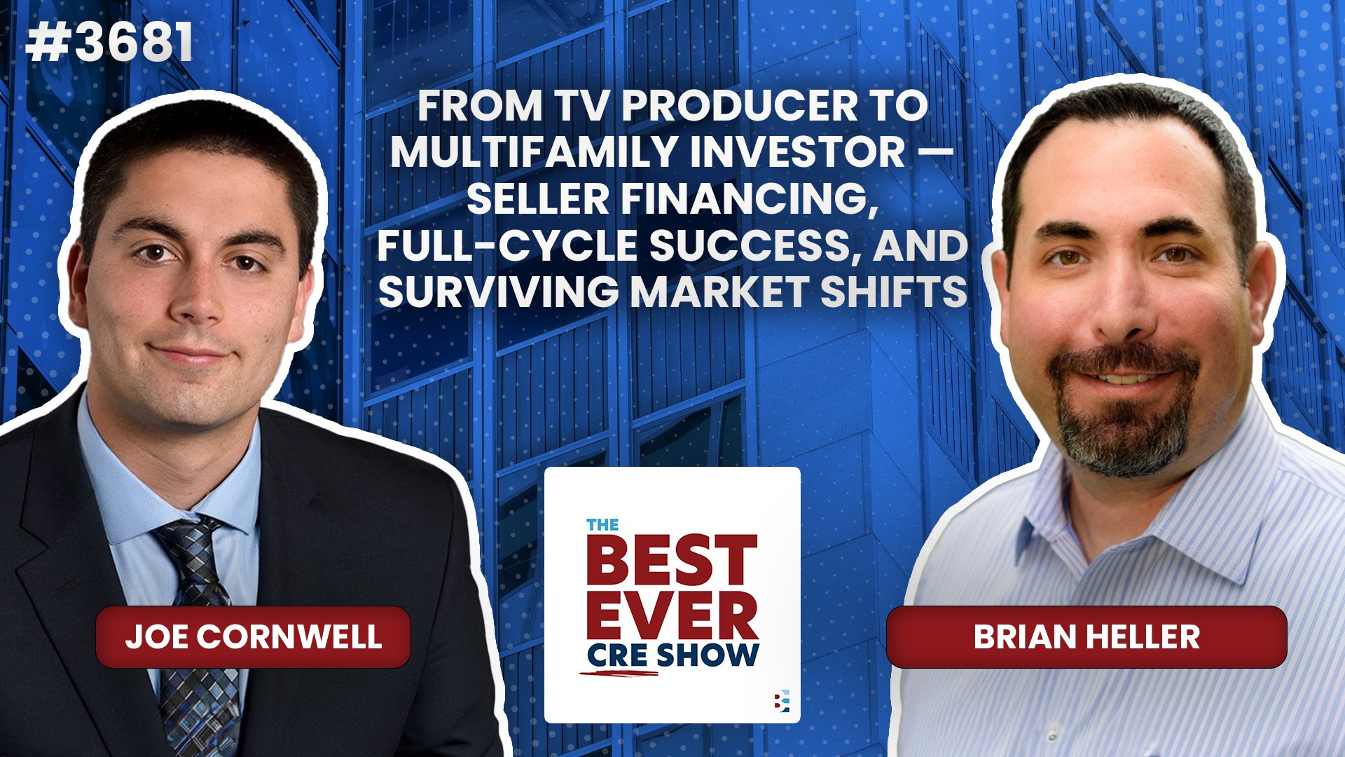 JF3681: From TV Producer to Multifamily Investor — Seller Financing, Full-Cycle Success, and Surviving Market Shifts ft. Brian Heller