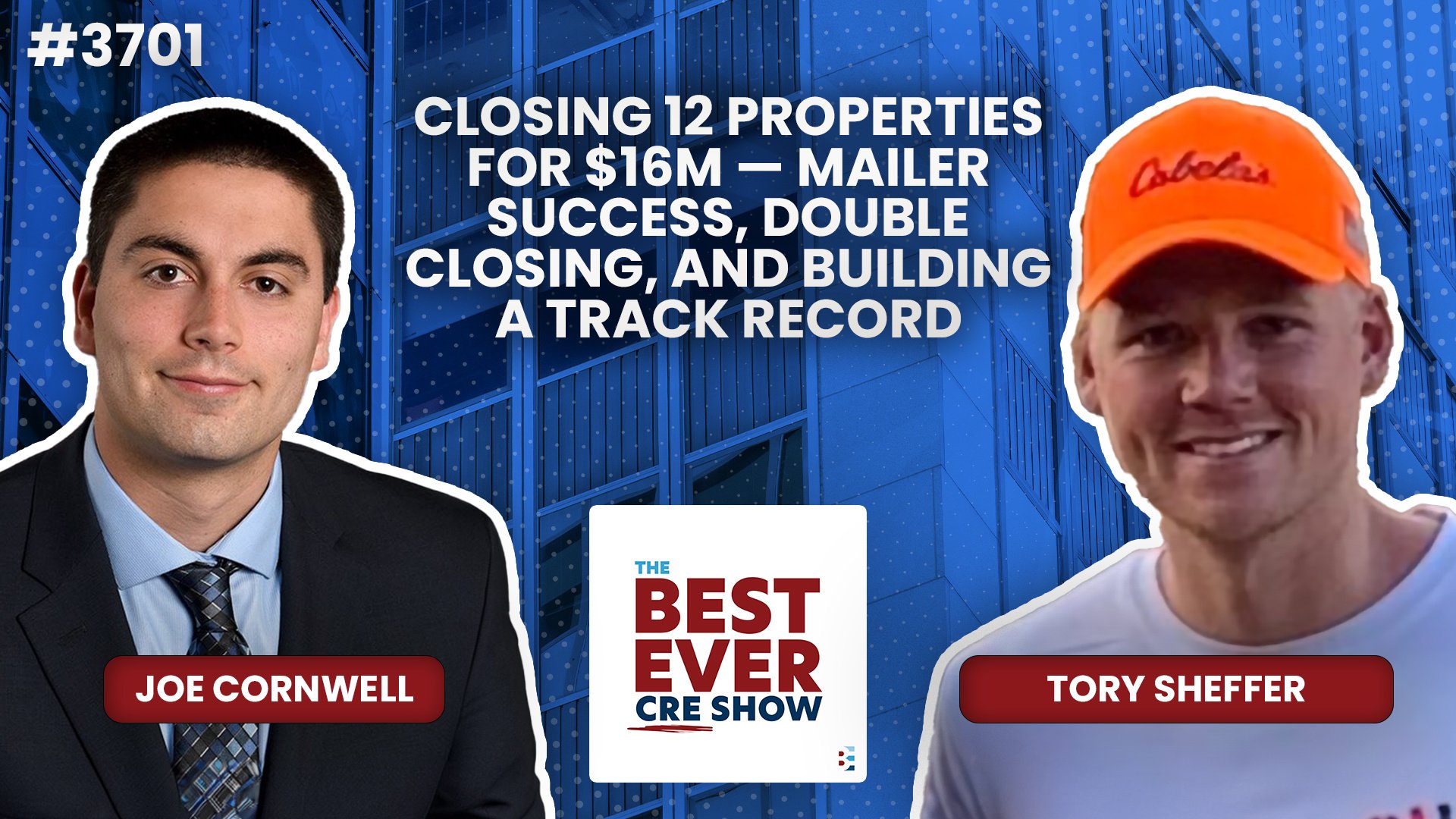 JF3701: Closing 12 Properties for $16M — Mailer Success, Double Closing, and Building a Track Record ft. Tory Sheffer