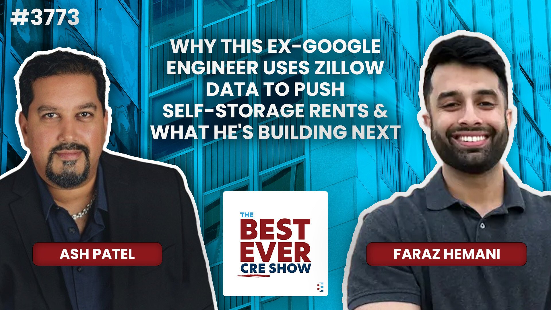 JF3773: Why This Ex-Google Engineer Uses Zillow Data to Push Self-Storage Rents & What He's Building Next ft. Faraz Hemani