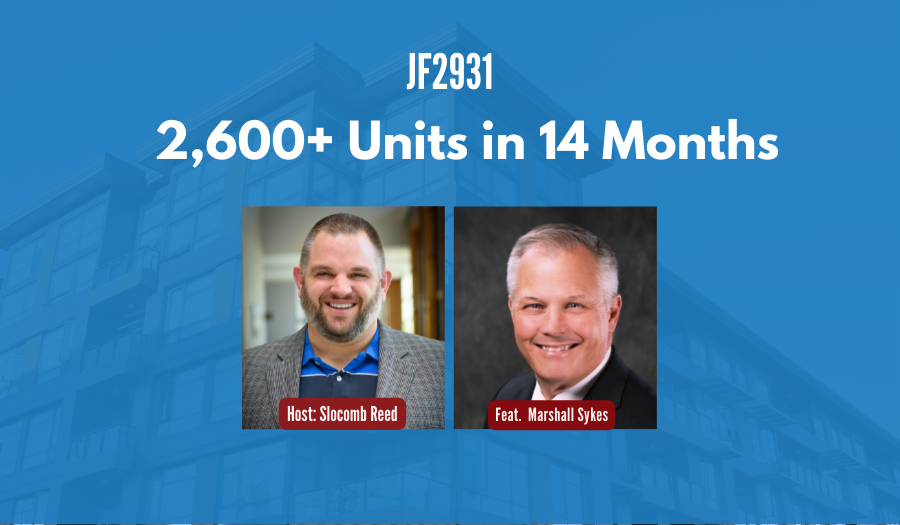 JF2931: 2,600+ Units in 14 Months ft. Marshall Sykes