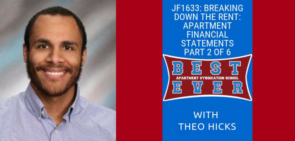 JF1633: Breaking Down the Rent: Apartment Financial Statements Part 2